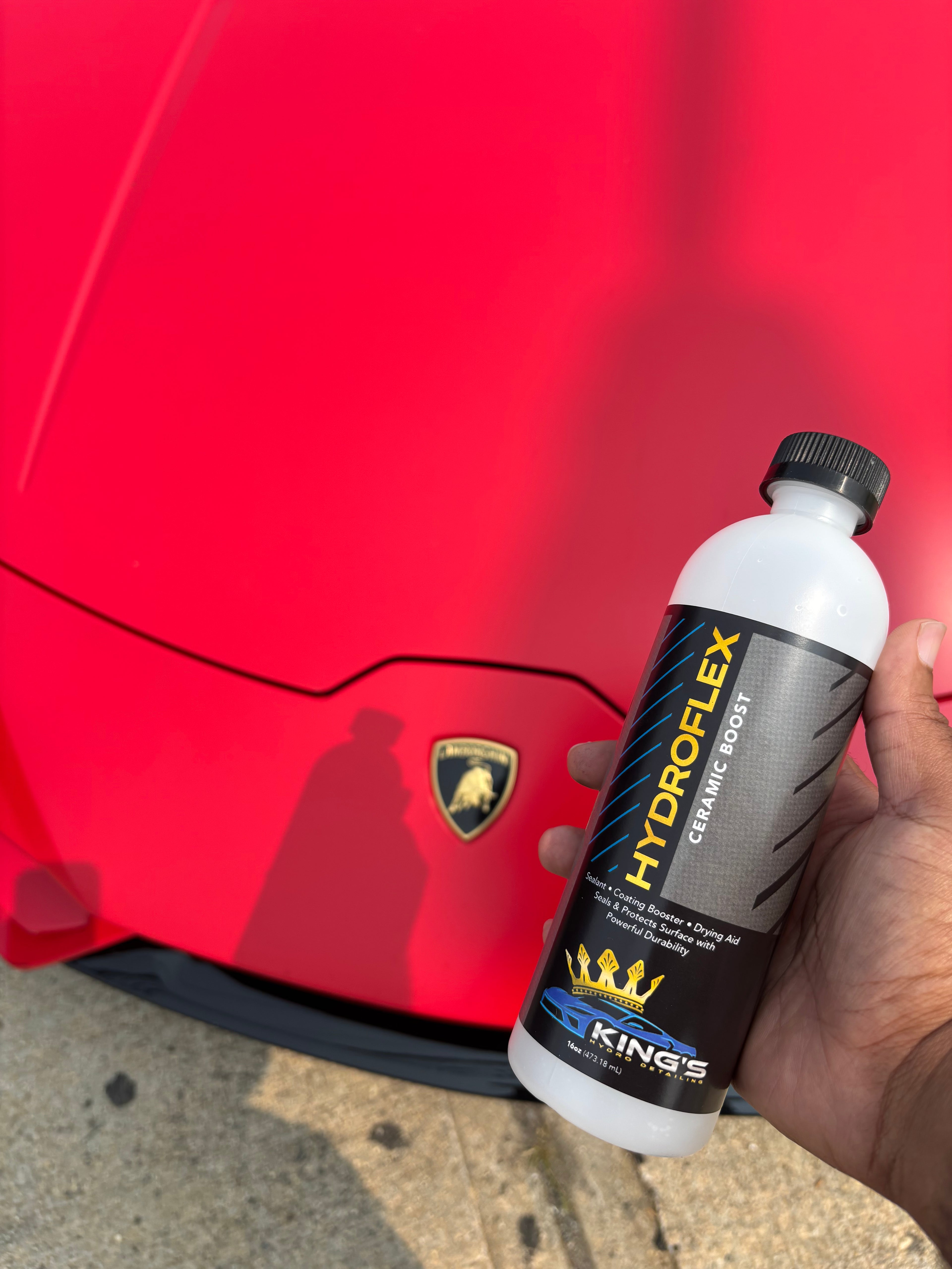 HydroFlex Ceramic Boost Spray – Instant Mirror Shine & Long-Lasting Hydrophobic Protection