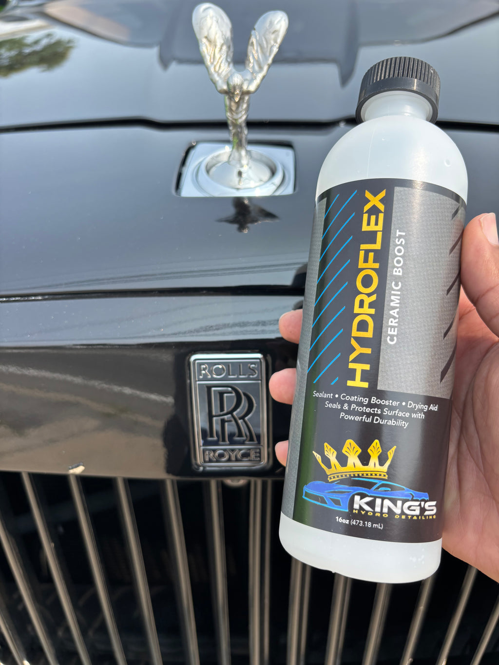 HydroFlex Ceramic Boost Spray – Instant Mirror Shine & Long-Lasting Hydrophobic Protection