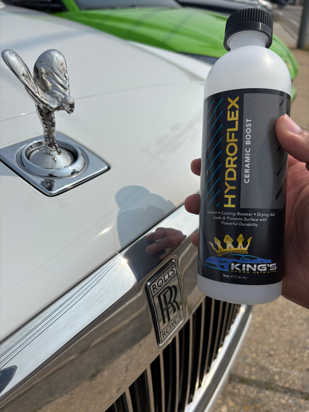 HydroFlex Ceramic Boost Spray – Instant Mirror Shine & Long-Lasting Hydrophobic Protection