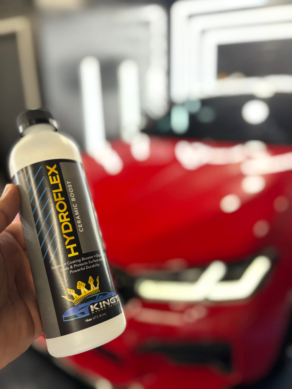 HydroFlex Ceramic Boost Spray – Instant Mirror Shine & Long-Lasting Hydrophobic Protection