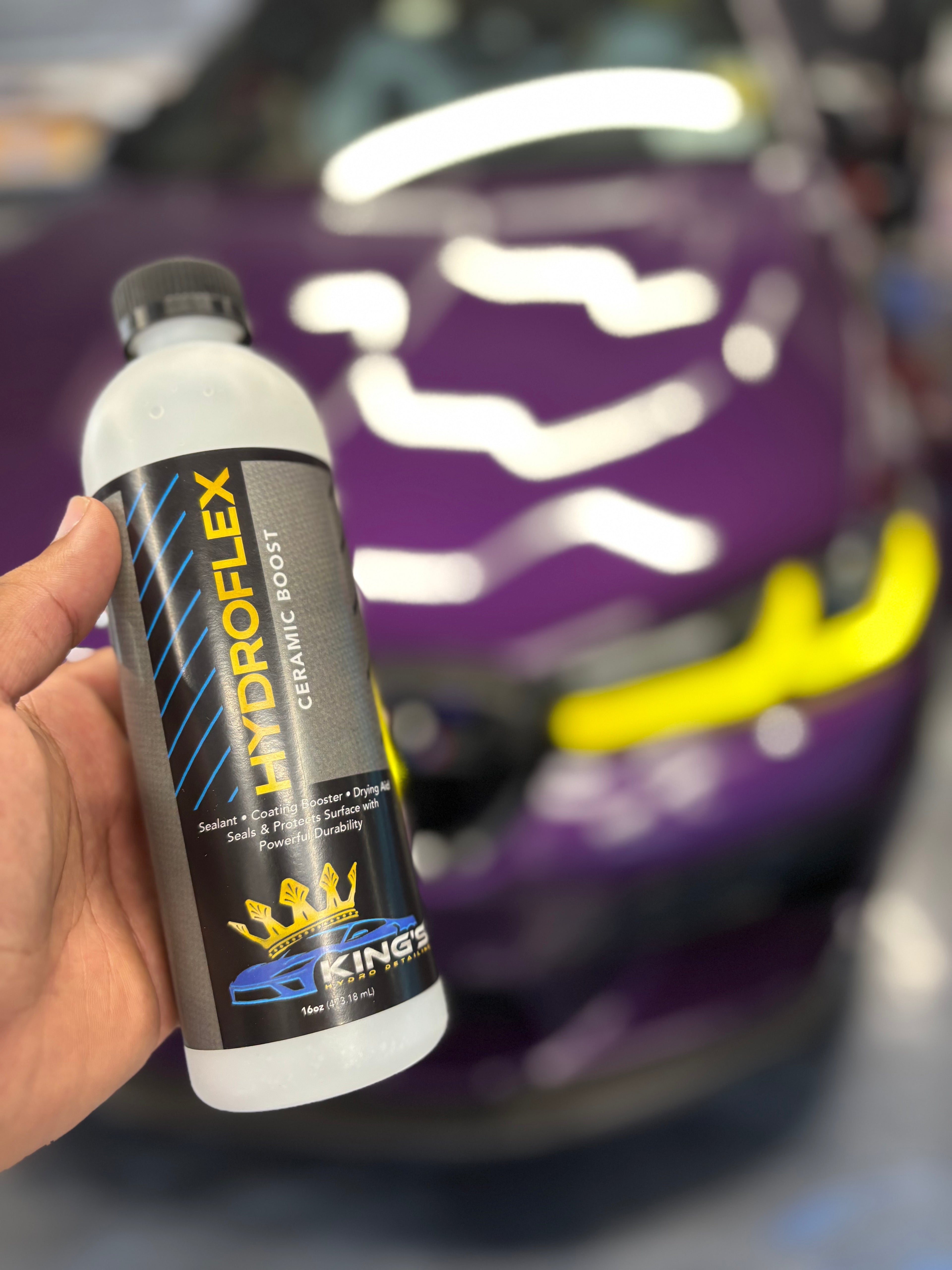 HydroFlex Ceramic Boost Spray – Instant Mirror Shine & Long-Lasting Hydrophobic Protection