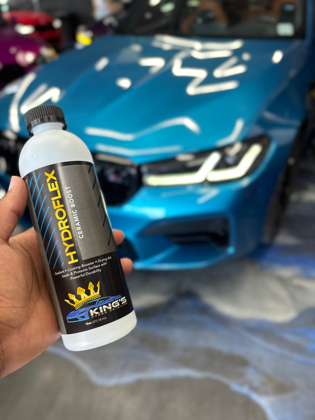HydroFlex Ceramic Boost Spray – Instant Mirror Shine & Long-Lasting Hydrophobic Protection