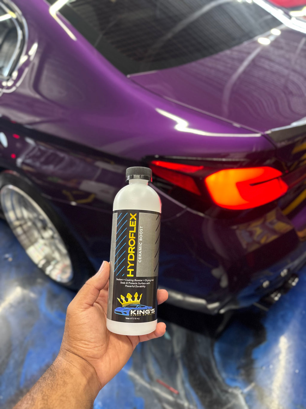 HydroFlex Ceramic Boost Spray – Instant Mirror Shine & Long-Lasting Hydrophobic Protection