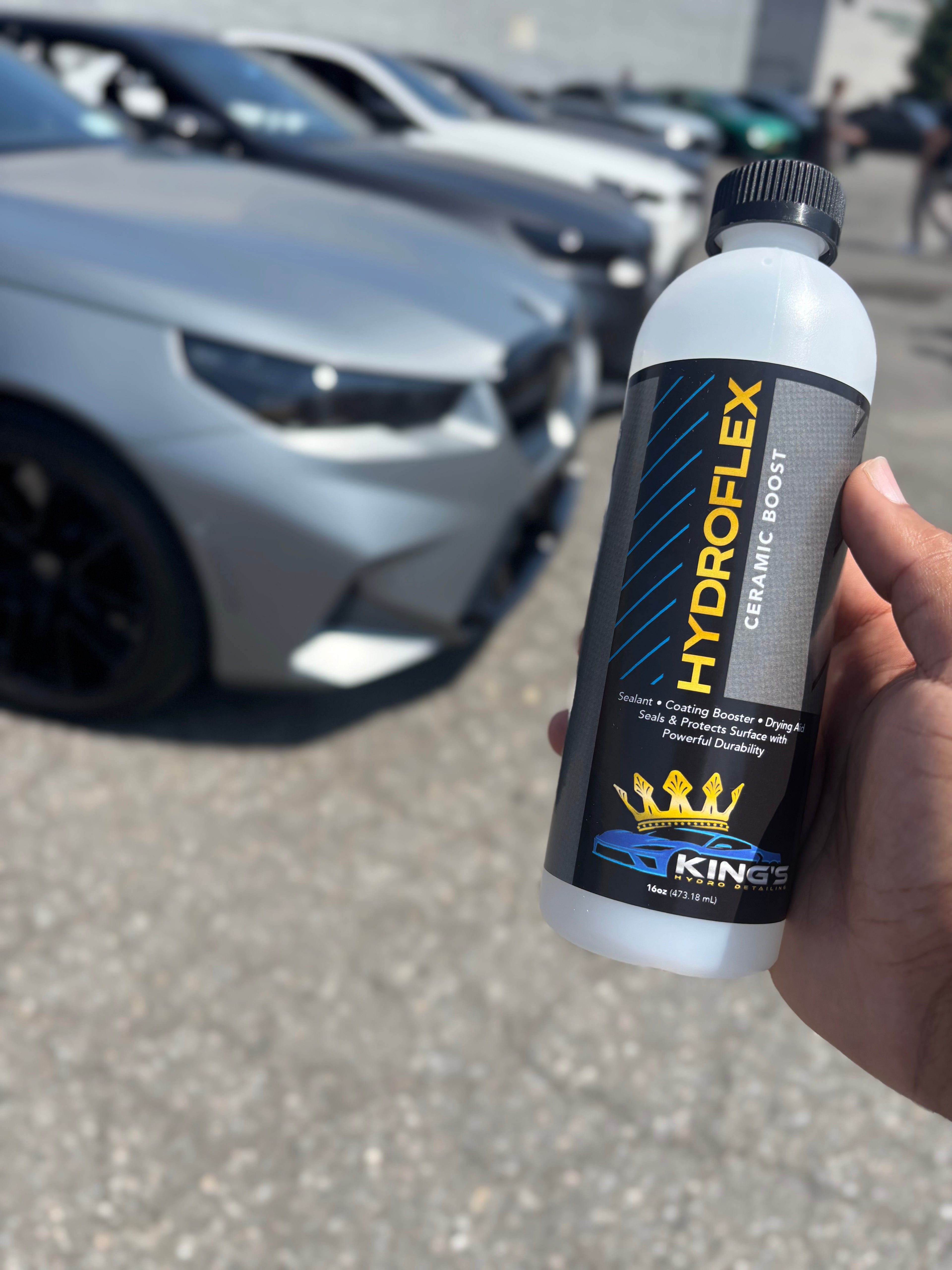 HydroFlex Ceramic Boost Spray – Instant Mirror Shine & Long-Lasting Hydrophobic Protection