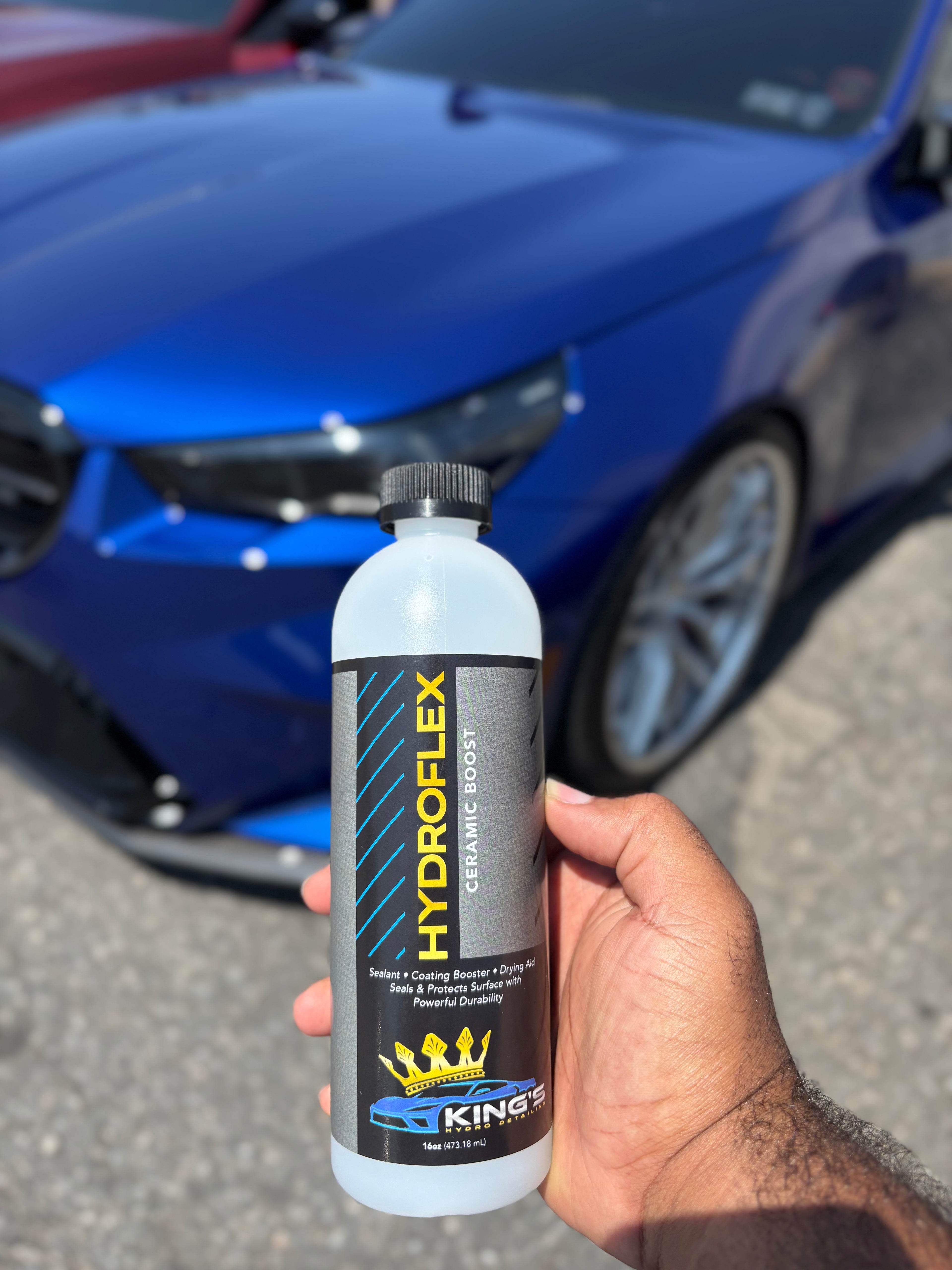 HydroFlex Ceramic Boost Spray – Instant Mirror Shine & Long-Lasting Hydrophobic Protection