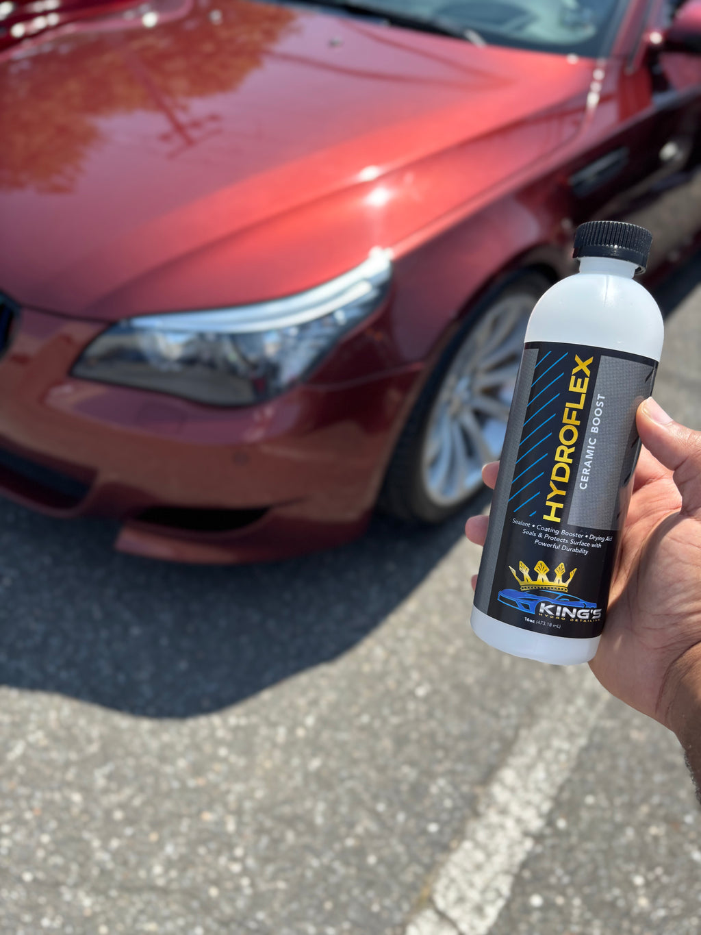 HydroFlex Ceramic Boost Spray – Instant Mirror Shine & Long-Lasting Hydrophobic Protection